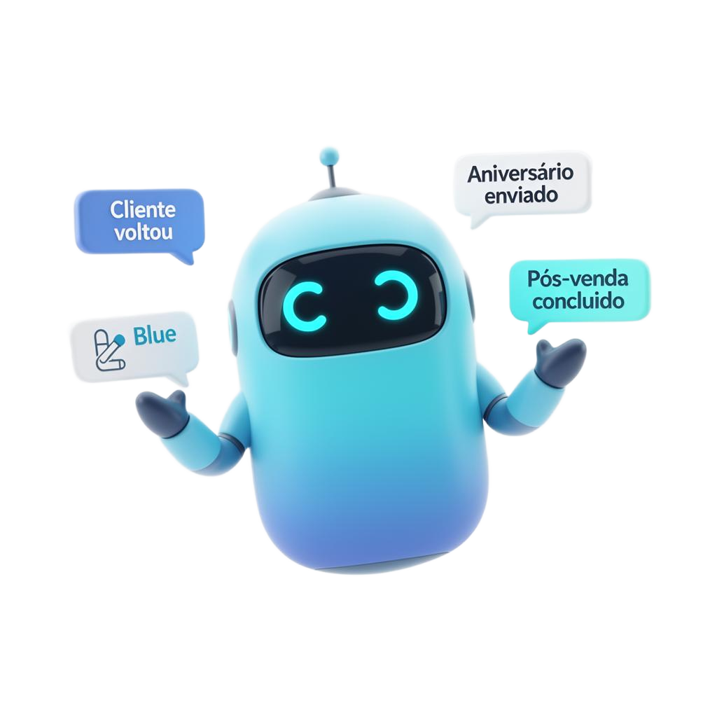 IA Blue — assistente de pós-venda do MercadoPhone